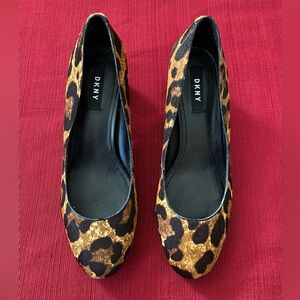 DKNY Animal Print Pumps